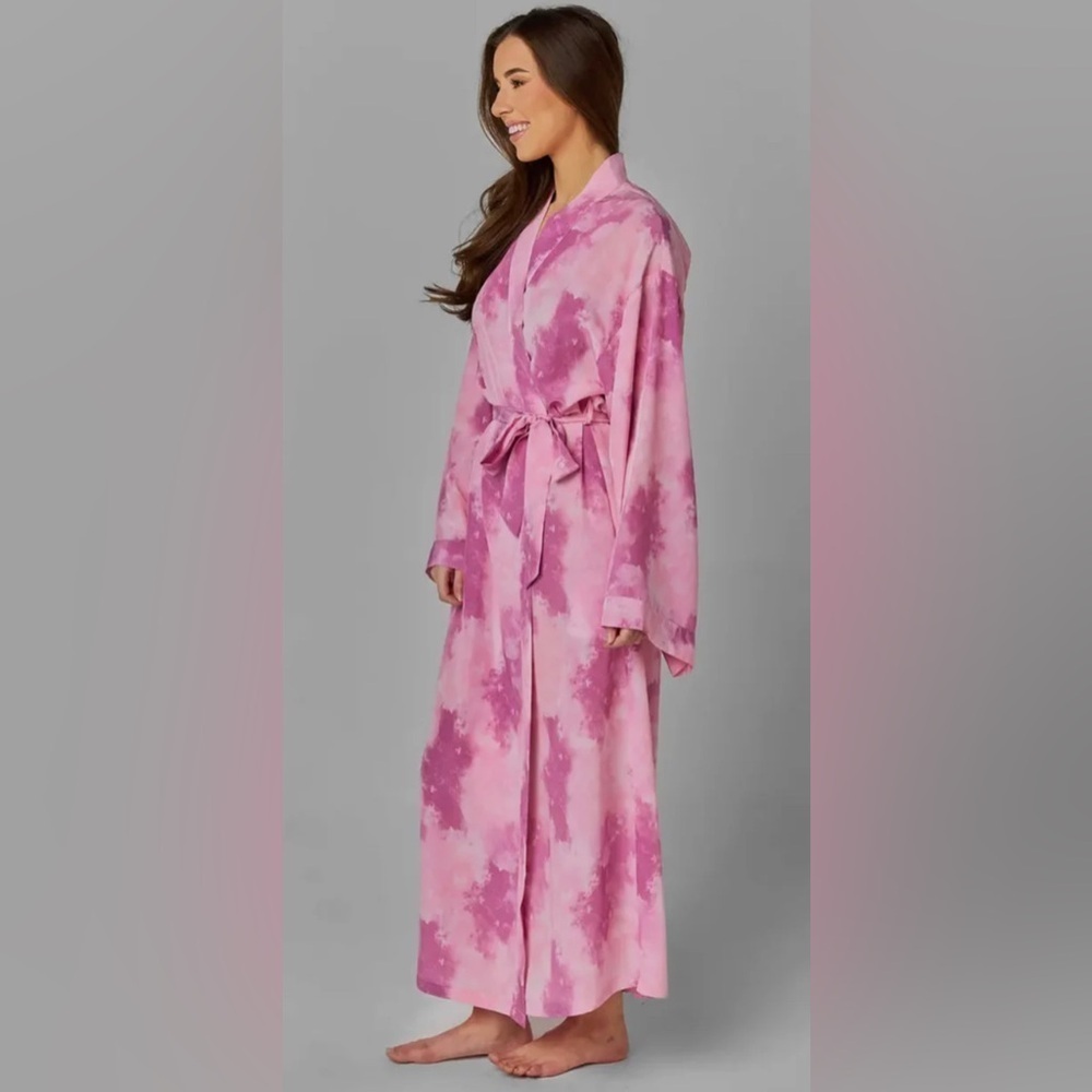 Buddy Love Pink Tie-Dye Women's Robe